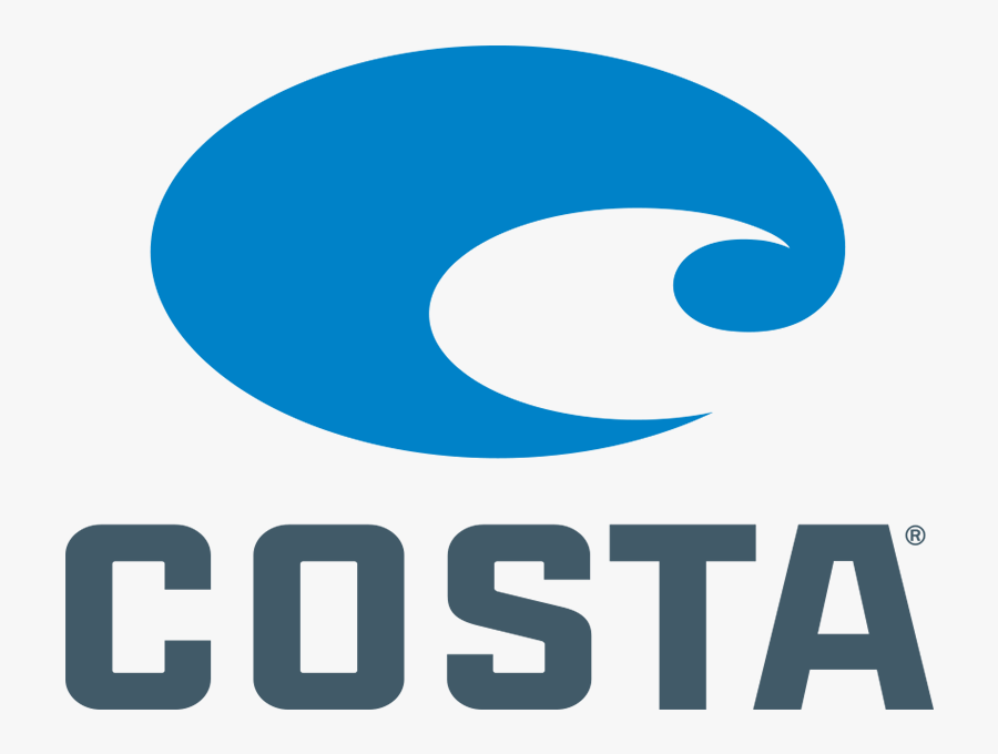 Costa Del Mar Sunglasses Logo, Transparent Clipart
