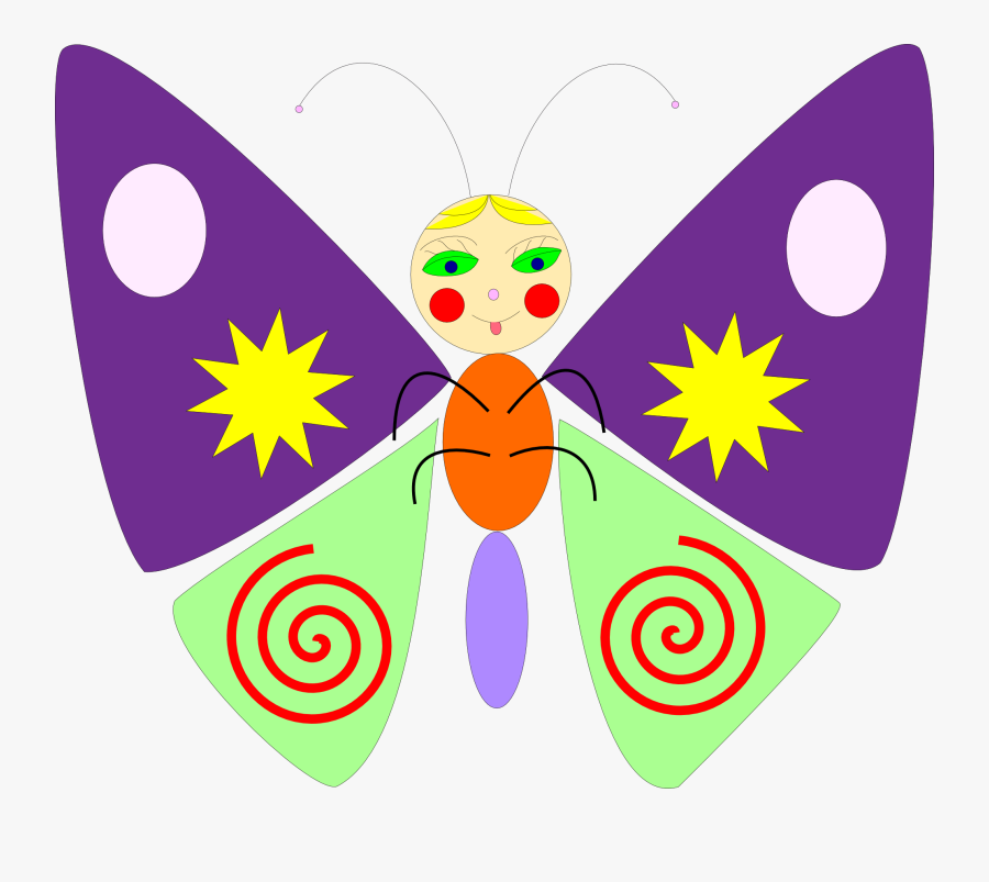 Creative Commons Bully Clipart صورة فراشة رسوم متحركة