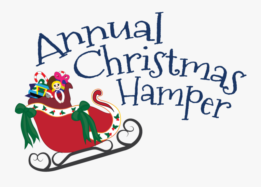 Annual Christmas Hamper Logo, Transparent Clipart