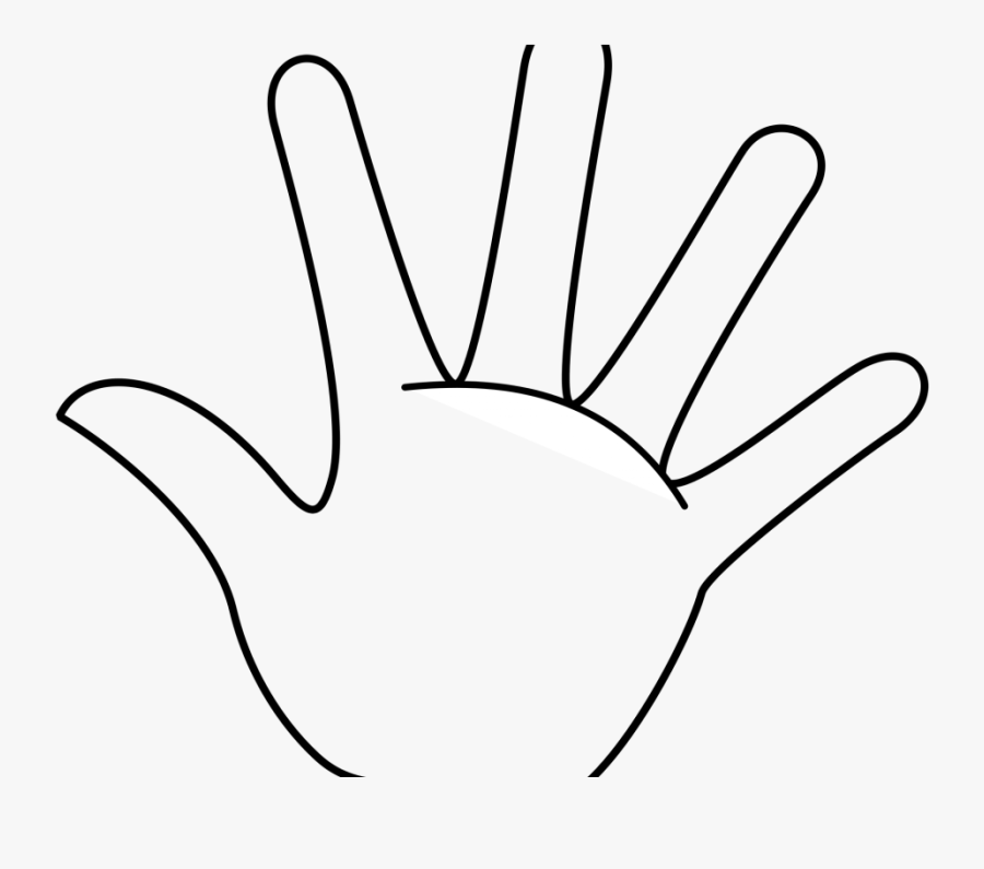 Beautiful Looking Hands Clip Art Free Clipart Images - Hand Clipart Black And White, Transparent Clipart