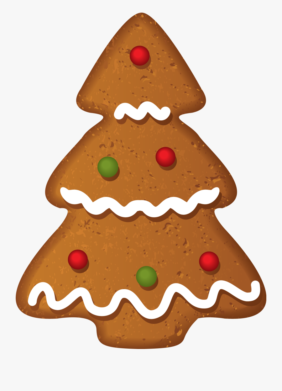 Clip Art Christmas Cookies Png - Gingerbread Christmas Tree Png, Transparent Clipart