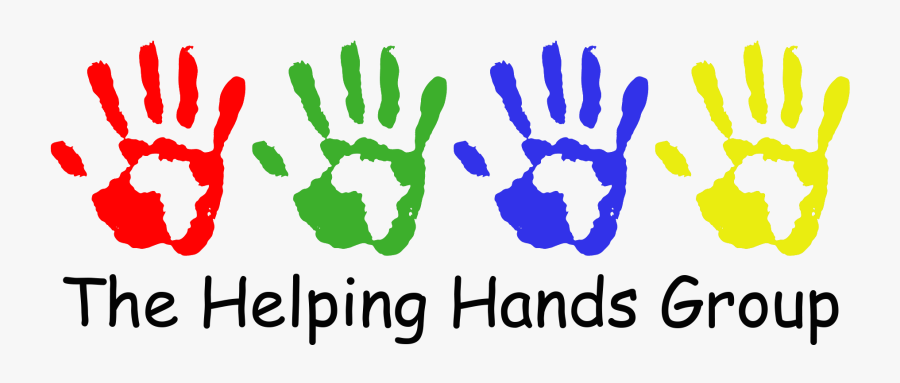 Colors Helping Hand Clipart - Colorful Helping Hands Png, Transparent Clipart