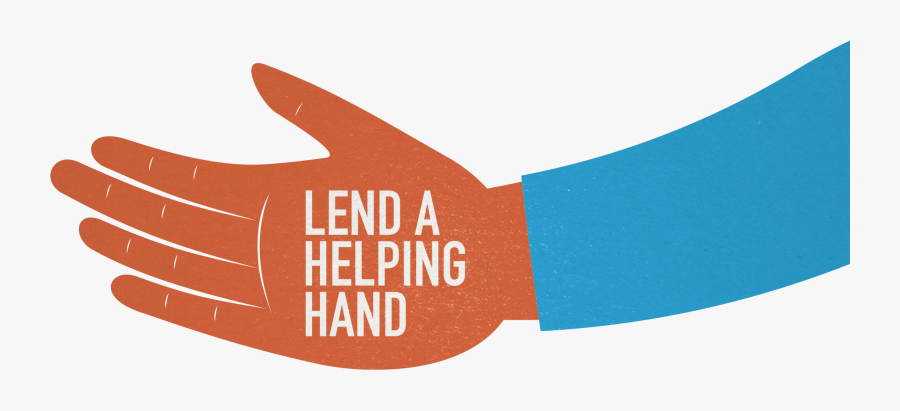 Lend A Clip Art - We Can Help Png, Transparent Clipart