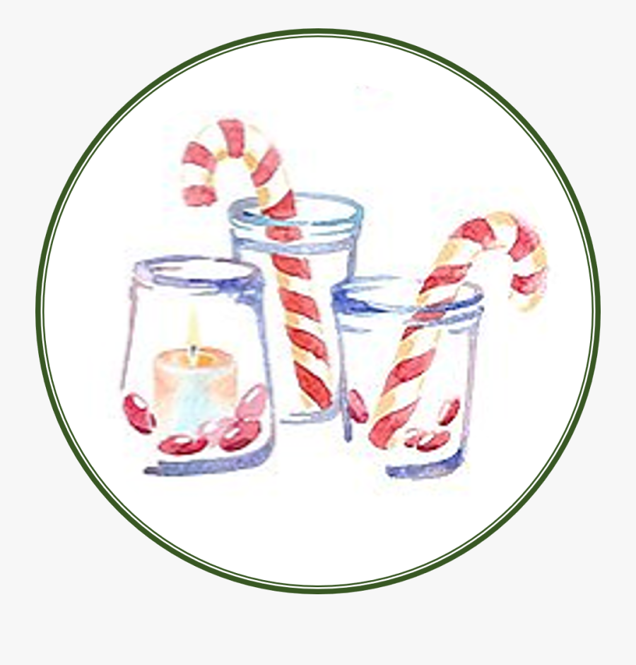 Personalized Christmas Cookies - Candy Cane, Transparent Clipart