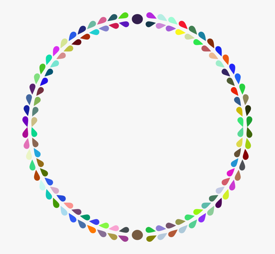 Lei,circle,silhouette, Transparent Clipart