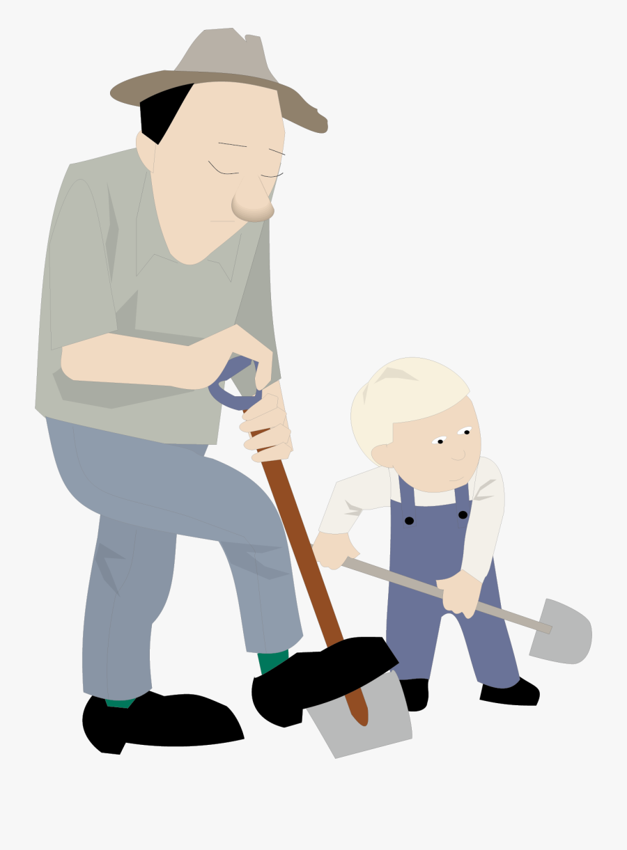 Transparent Knight Clip Art - Brother Helping Father Clipart, Transparent Clipart