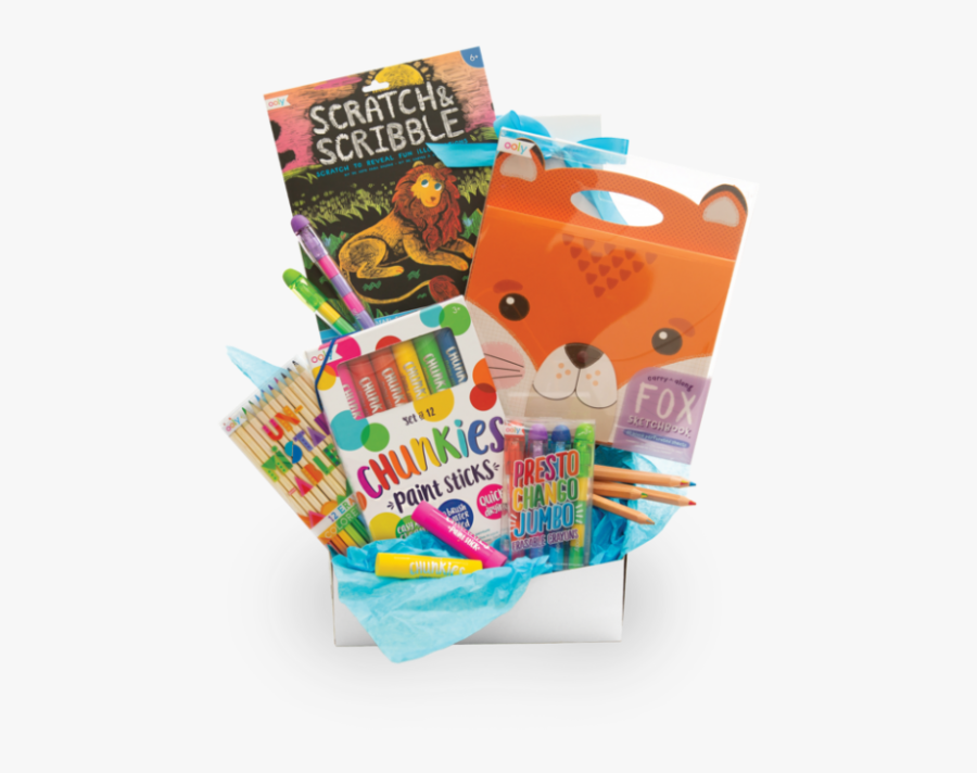 Gift Basket, Transparent Clipart