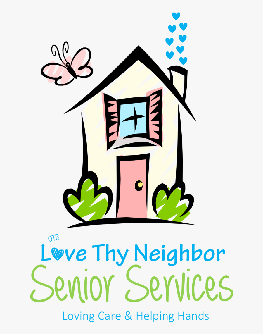 Loving Care & Helping Hands - House Clipart Gif, Transparent Clipart