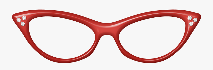 Red Glasses Png Clipart Picture - Round Red Glasses Png, Transparent Clipart