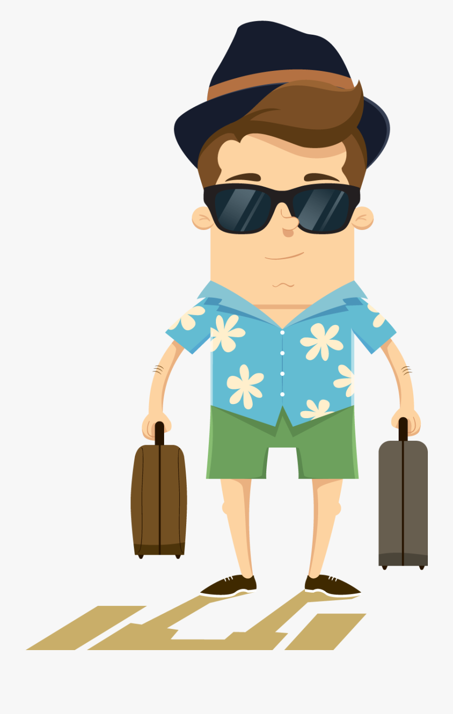 Summer People Travel Up To Vector Vecteur Clipart - Benefits Of Taking Leave, Transparent Clipart
