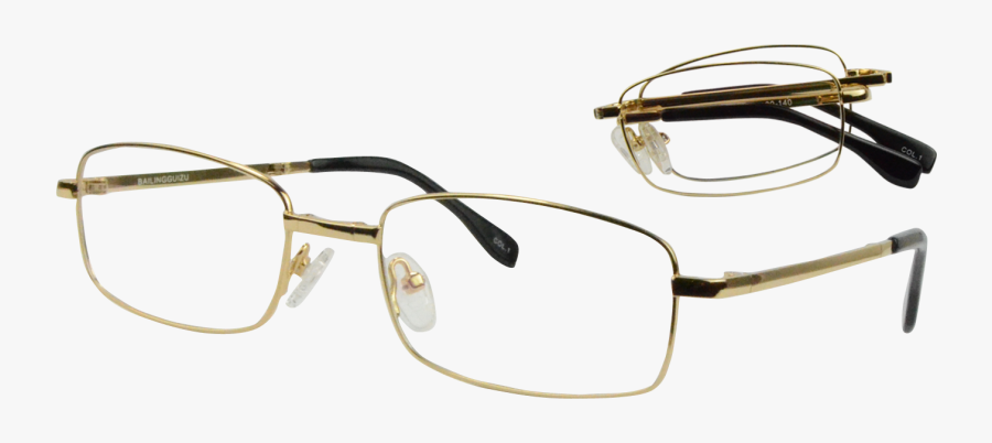 M2178 Gold Discount Eyeglasses - Billiga Glasögon, Transparent Clipart
