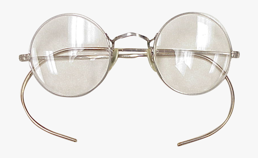 Style Sunglasses With Vintage Eyewear Two Bokeh Clipart - Transparent Background Round Png Glasses, Transparent Clipart