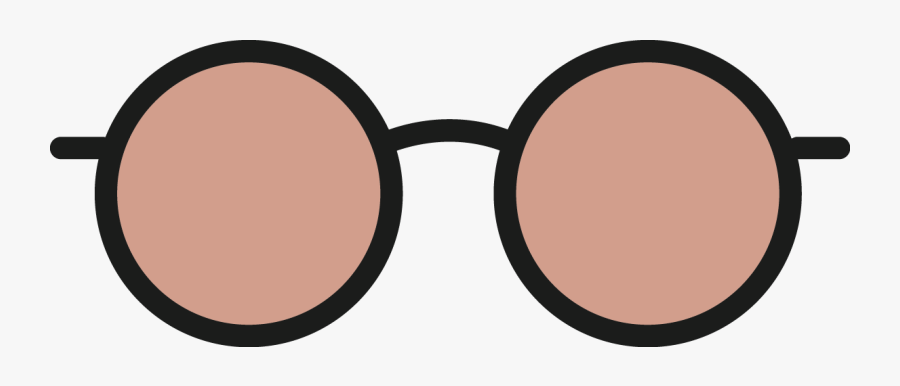 Transparent Circle Clip Art - Sun Glasses Vector Png, Transparent Clipart