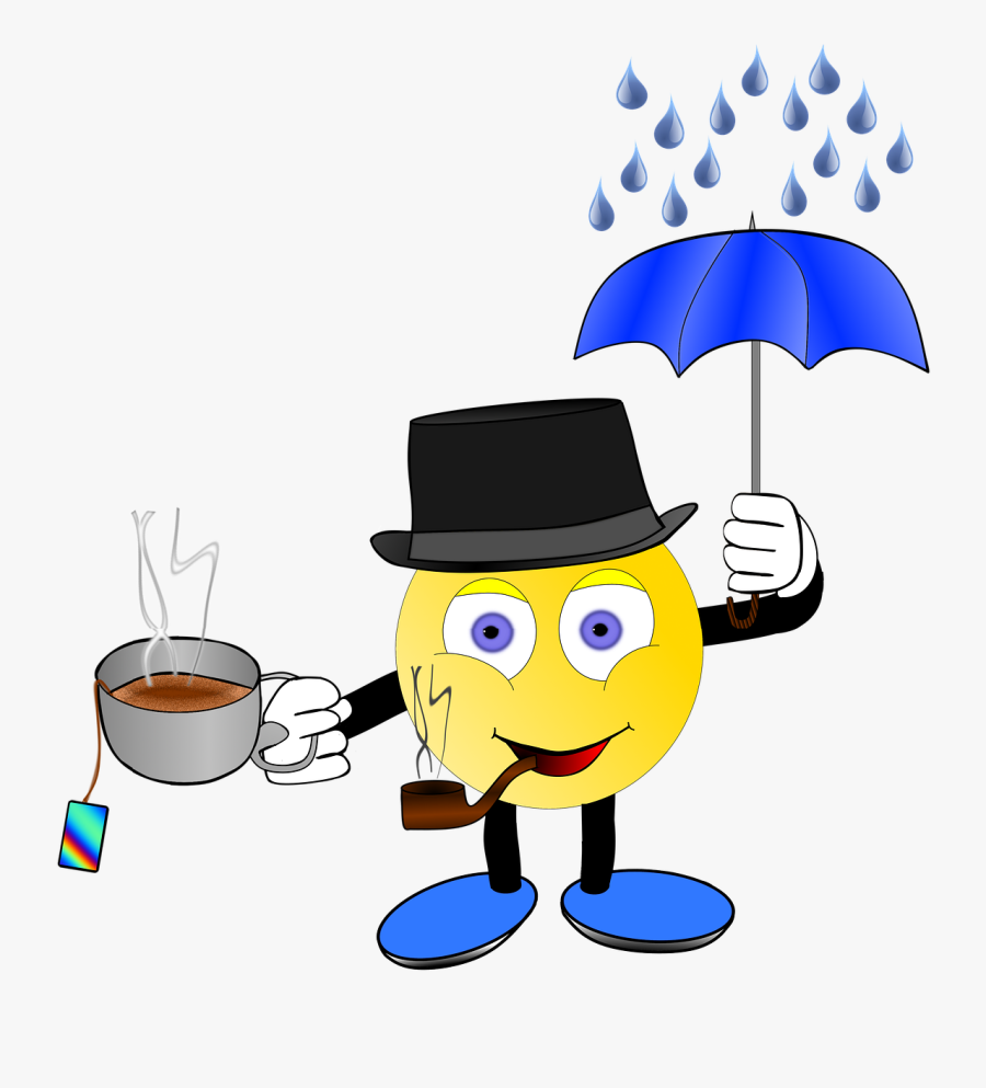 Tea Rainy Day Good Morning Clipart , Png Download - Good Morning On A Rainy Day, Transparent Clipart