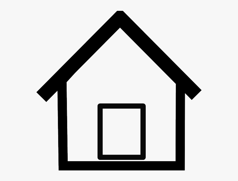 Simple House Clipart, Transparent Clipart