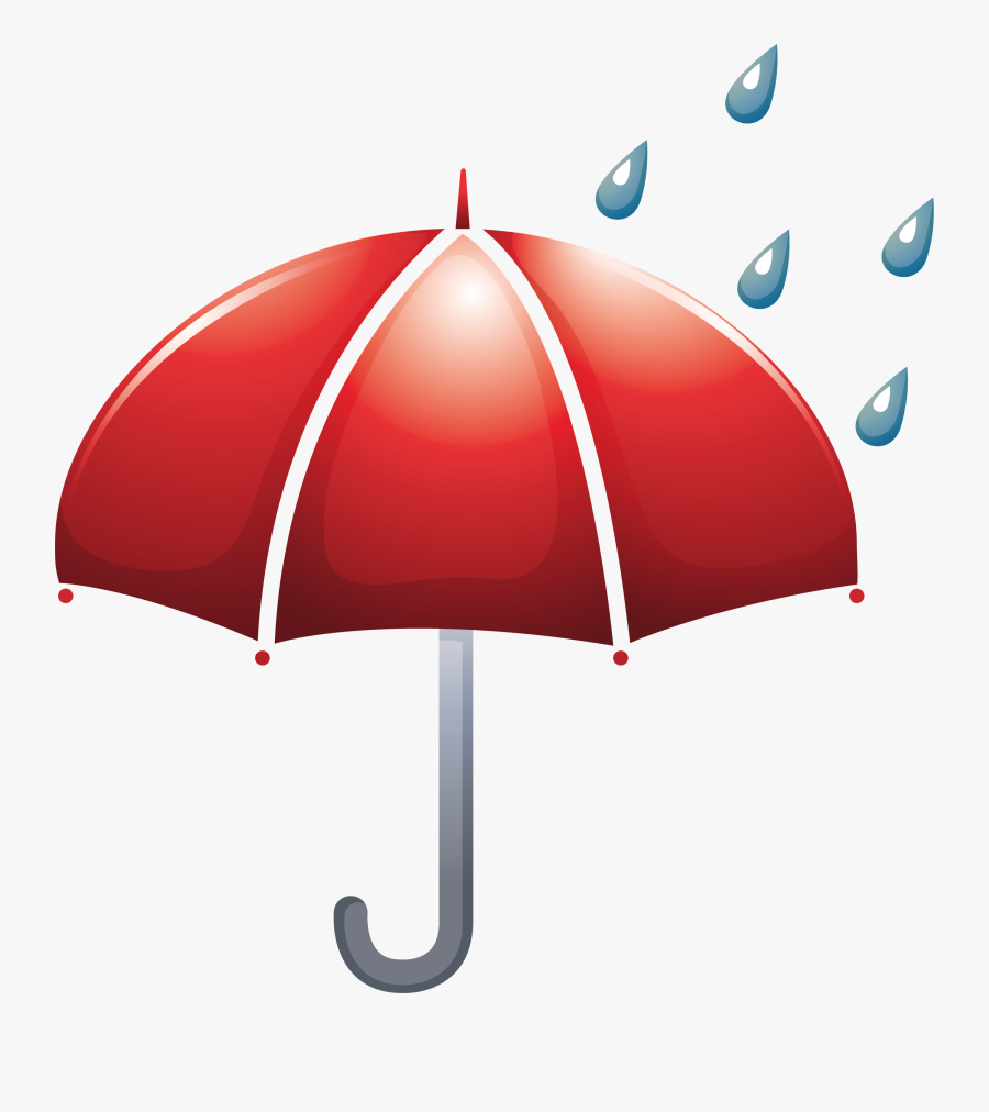 Transparent Rainy Png - Rainfall Umbrella Png, Transparent Clipart