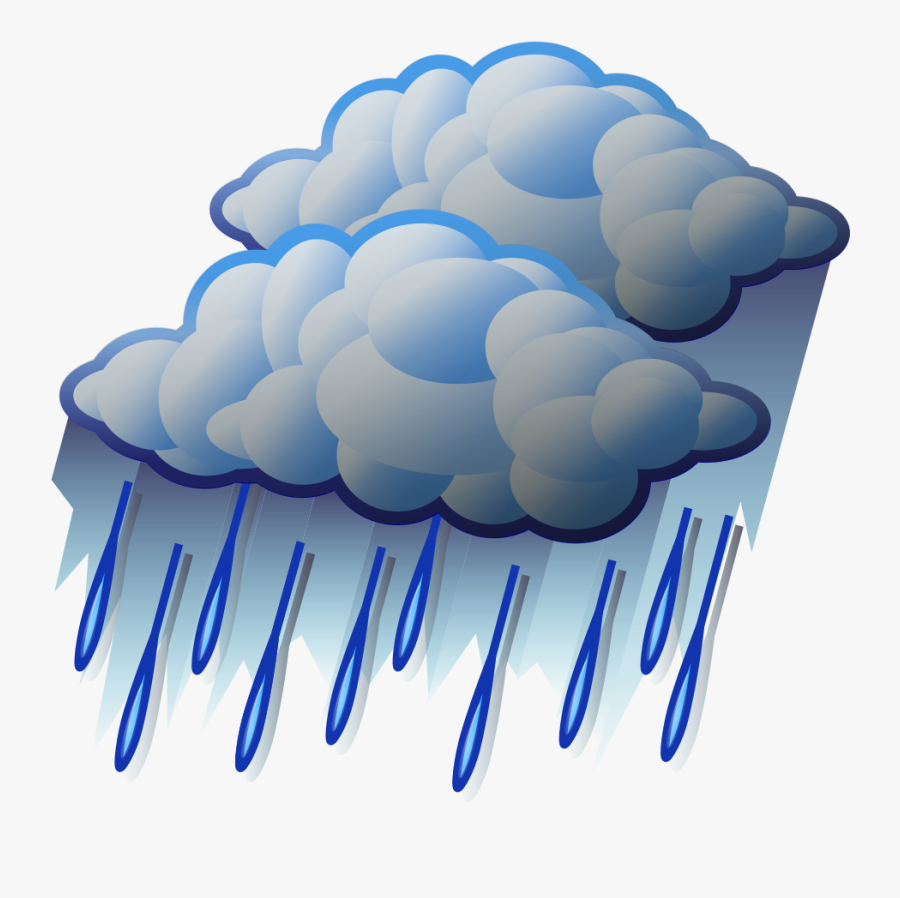 Clipart Rain Icon - Heavy Rain Clipart, Transparent Clipart