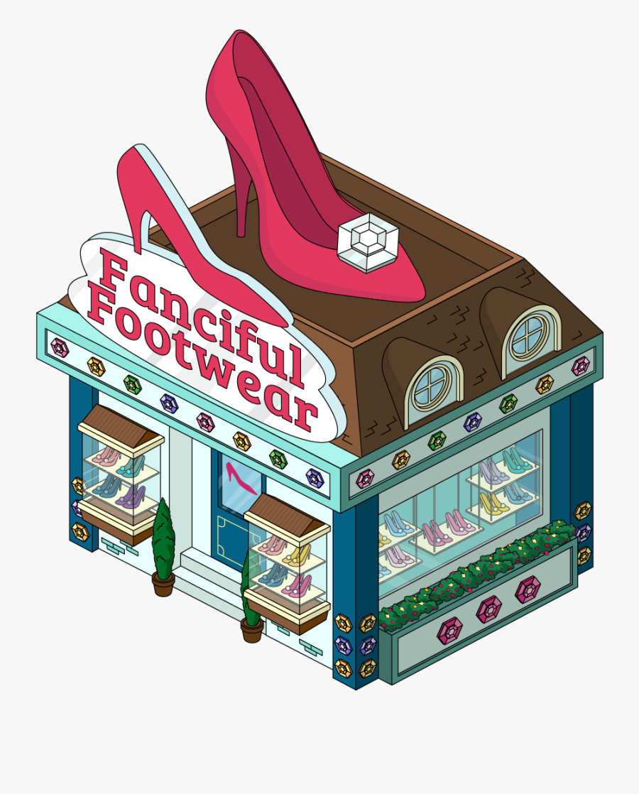 Shoe Store Cartoon Png, Transparent Clipart