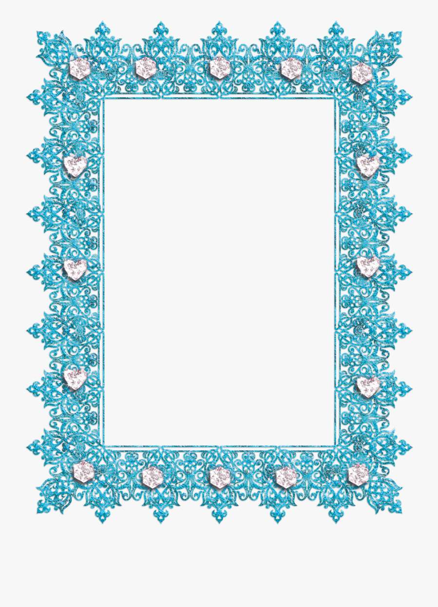 Transparent Pink Purple Border, Transparent Clipart