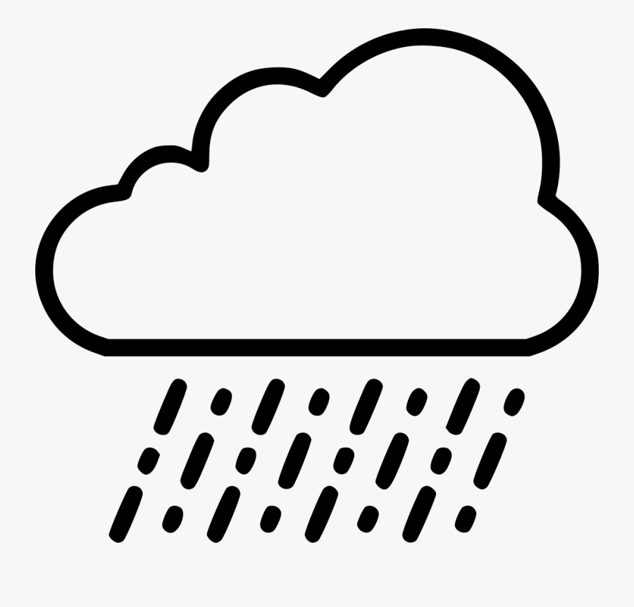 Rain Cloud Drawing At Getdrawings - Cloud With Rain Drawing, Transparent Clipart