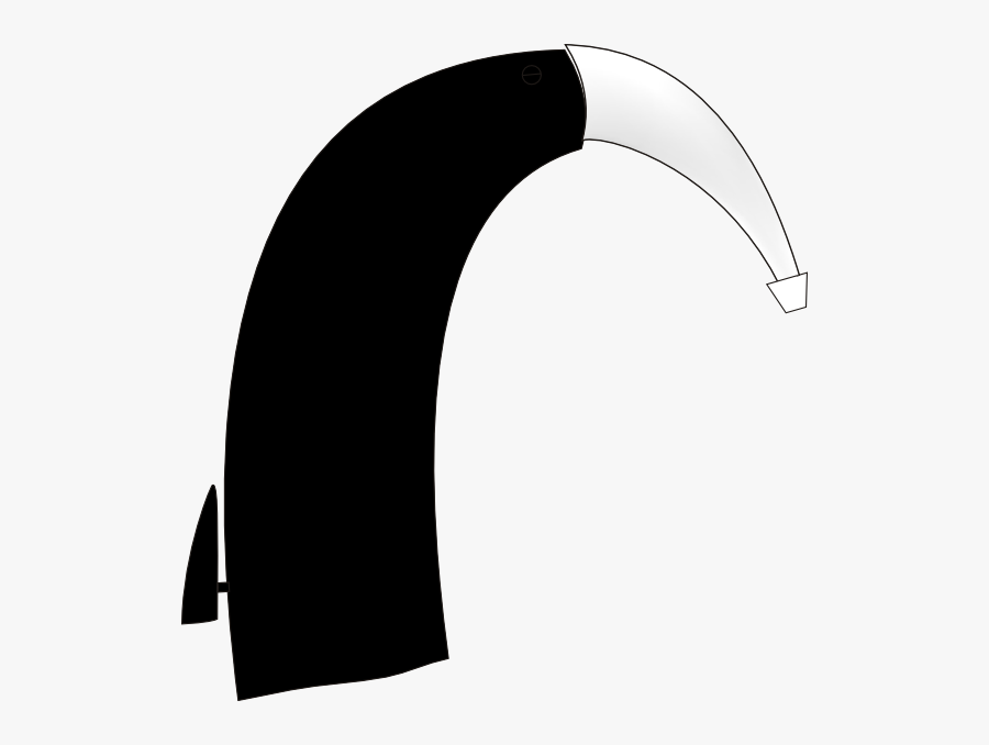 Hearing Clipart - Hearing Aid Black And White, Transparent Clipart