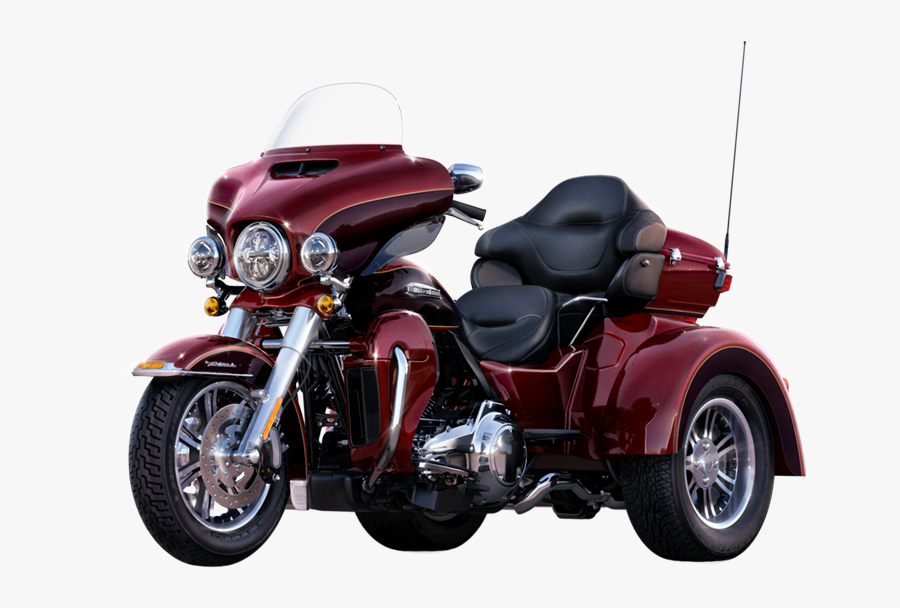 Harley Davidson Clipart Two Wheeler - Harley Cvo Tri Glide, Transparent Clipart