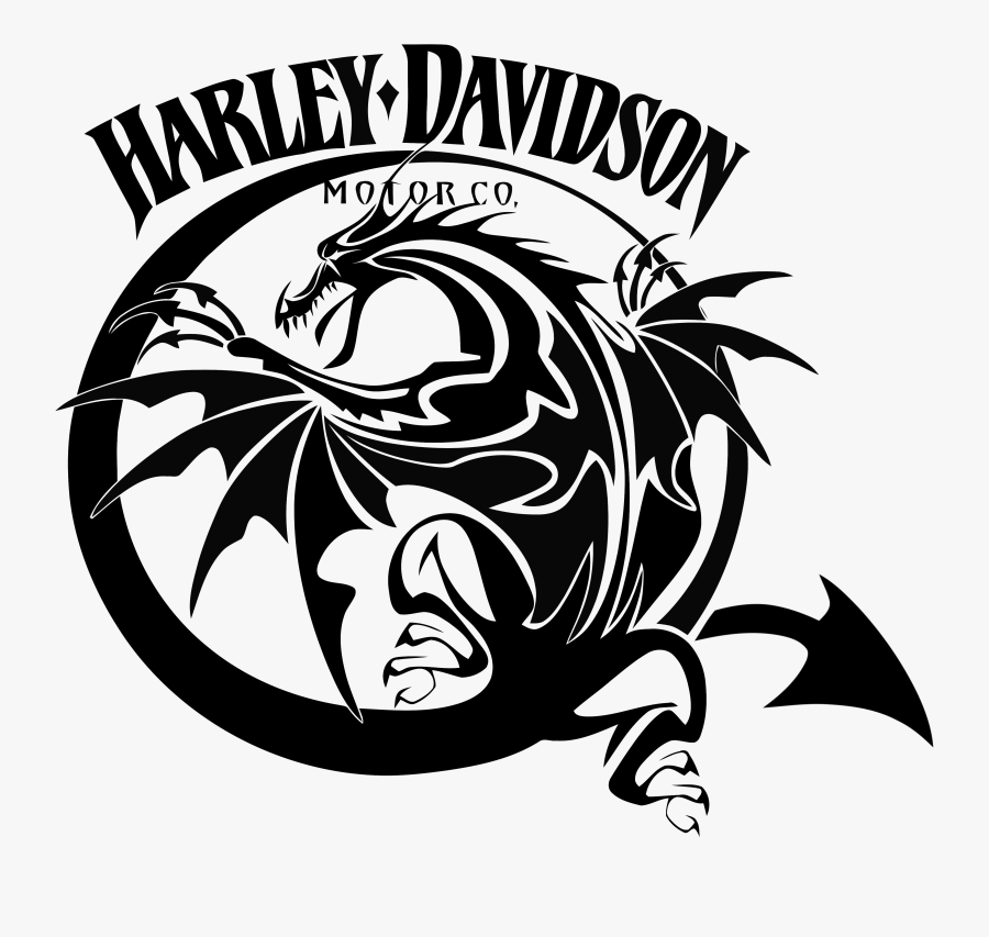 Pin By Bruce Jackson On Harley Decals Airbrush Gas - Harley Davidson Tribal Tattoo, Transparent Clipart