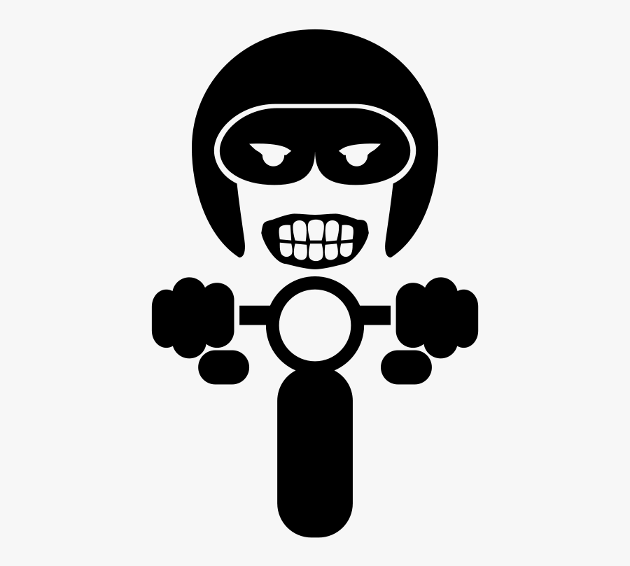 Human Behavior,head,area - Harley Road King Cartoon, Transparent Clipart