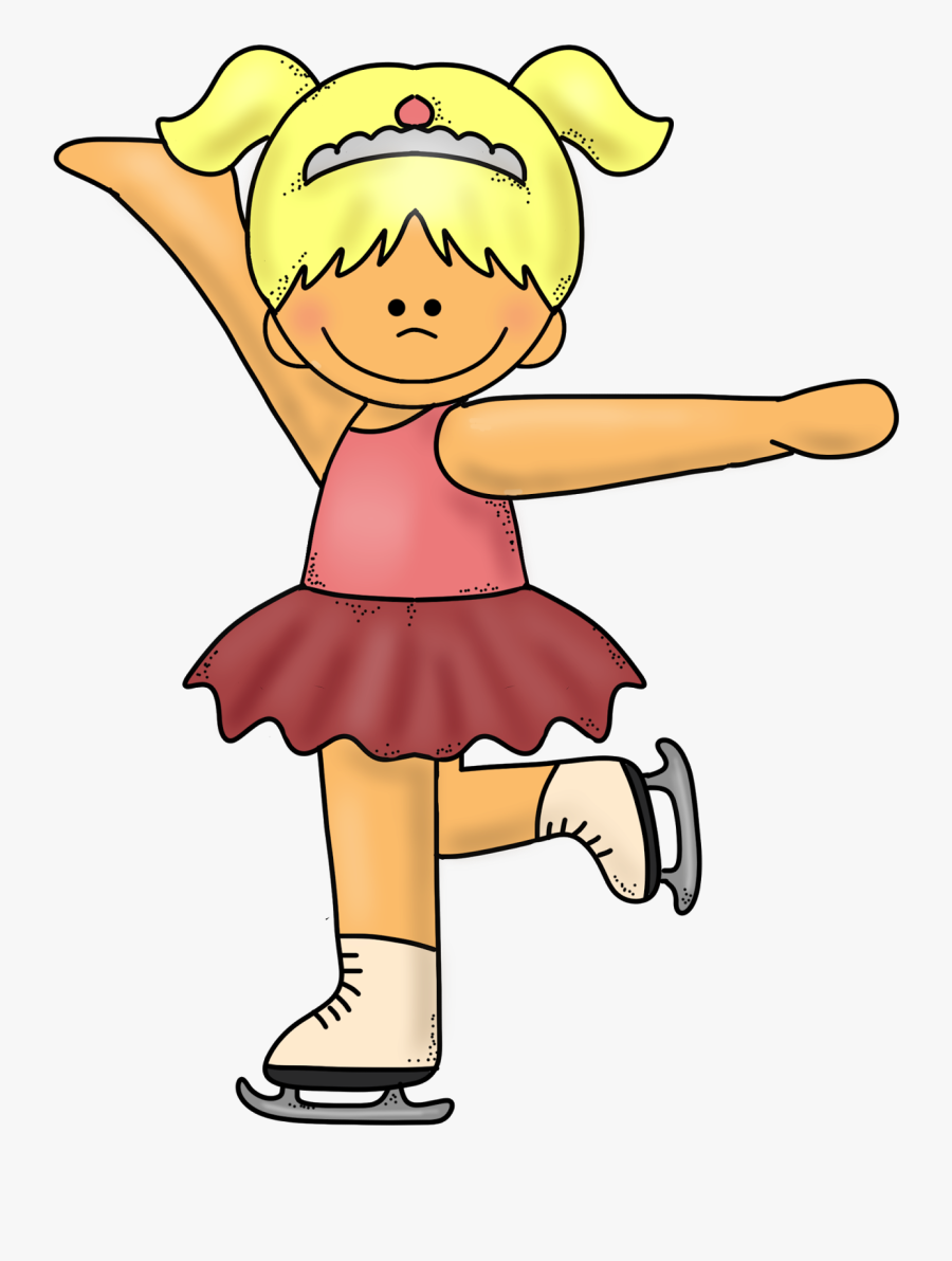 Winter Olympic Games Ice - She Skates Clipart, Transparent Clipart