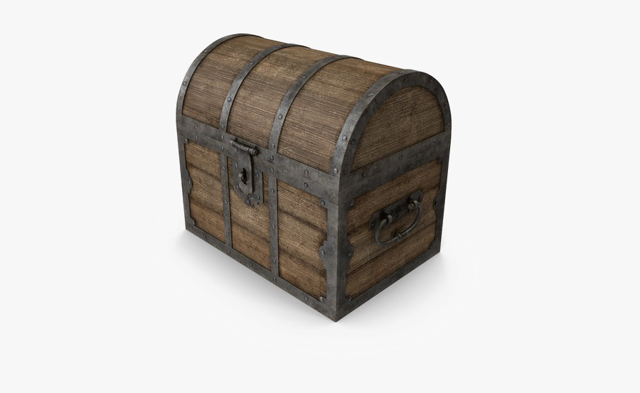 Treasure Chest Transparent Background - Old Treasure Chest Png, Transparent Clipart