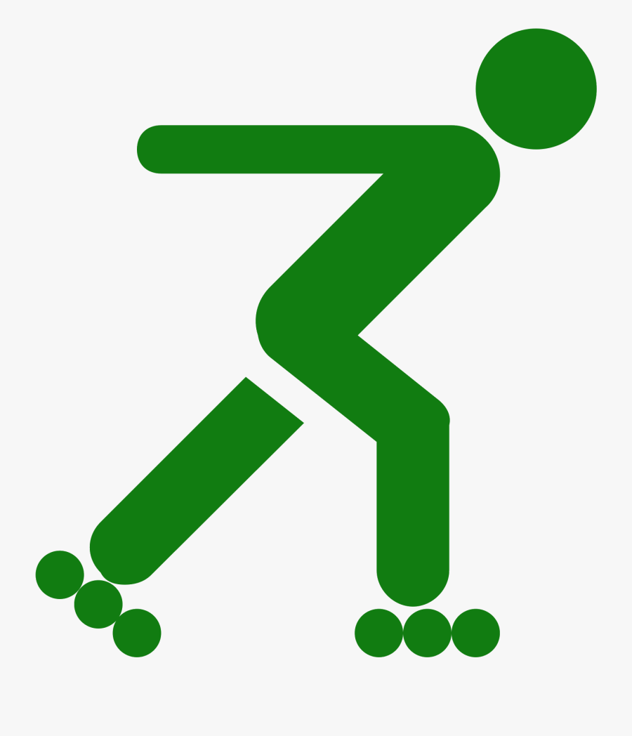 Roller Skating Icon Clipart , Png Download - Roller Skating, Transparent Clipart