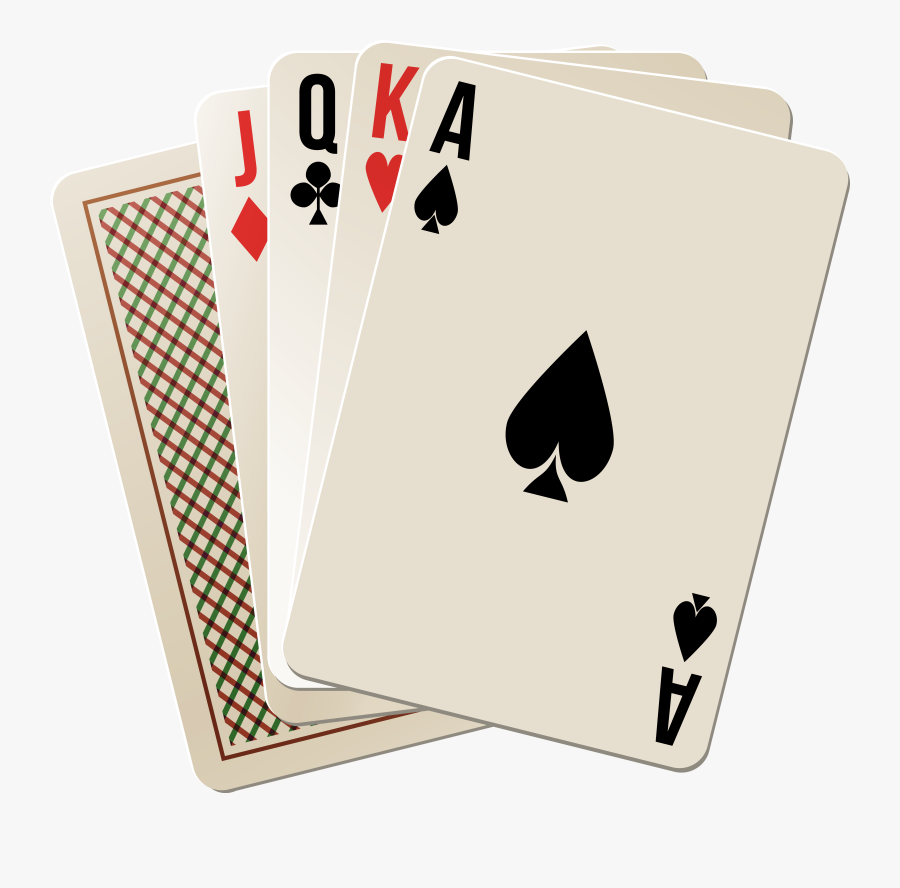 Playing Cards Png Clipart - Poker Royal Flush Cards Png, Transparent Clipart