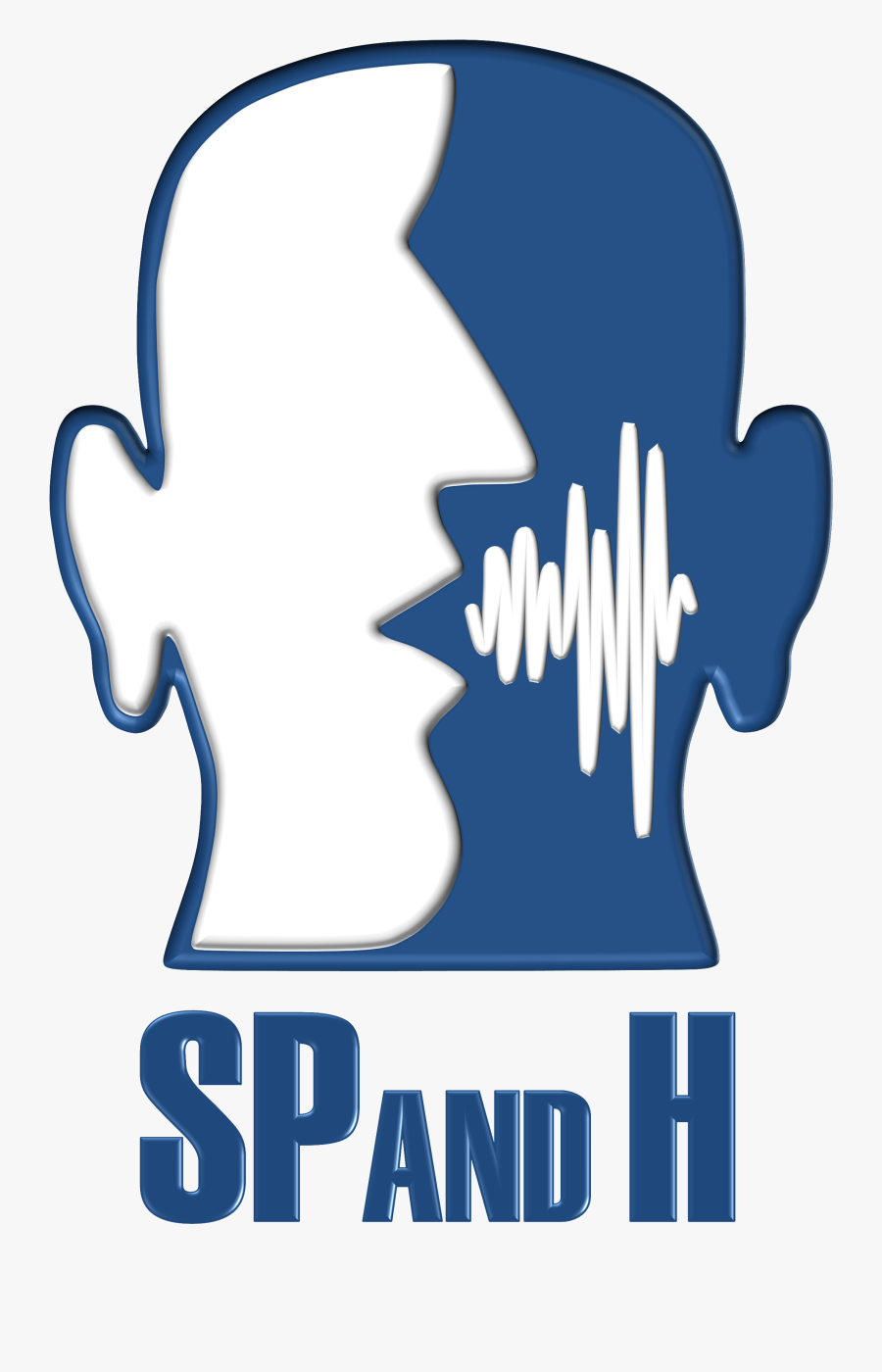 Speech And Hearing Logo, Transparent Clipart