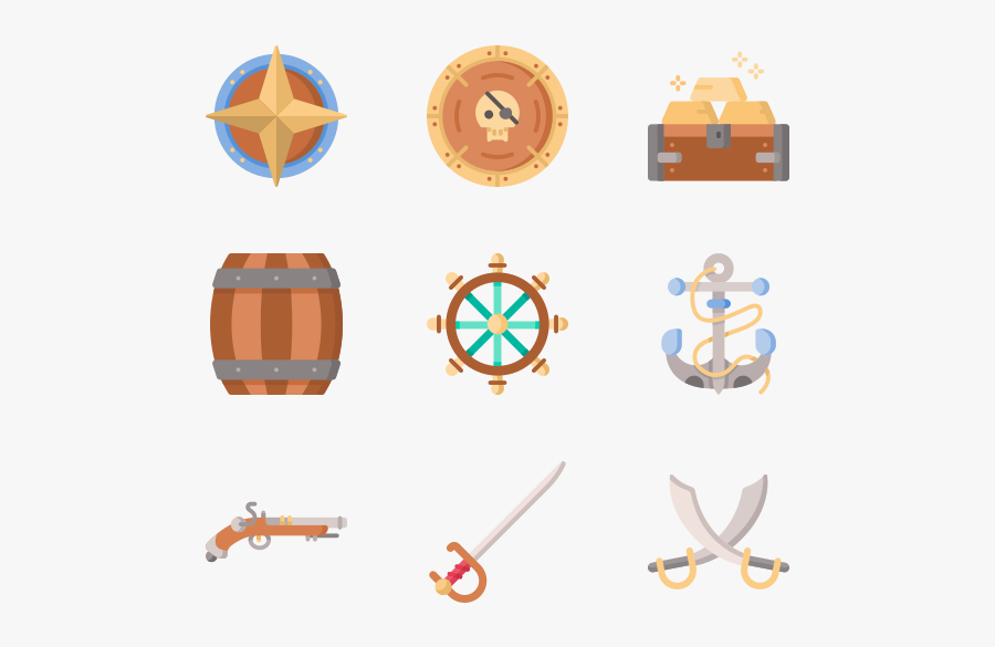 Pirates, Transparent Clipart