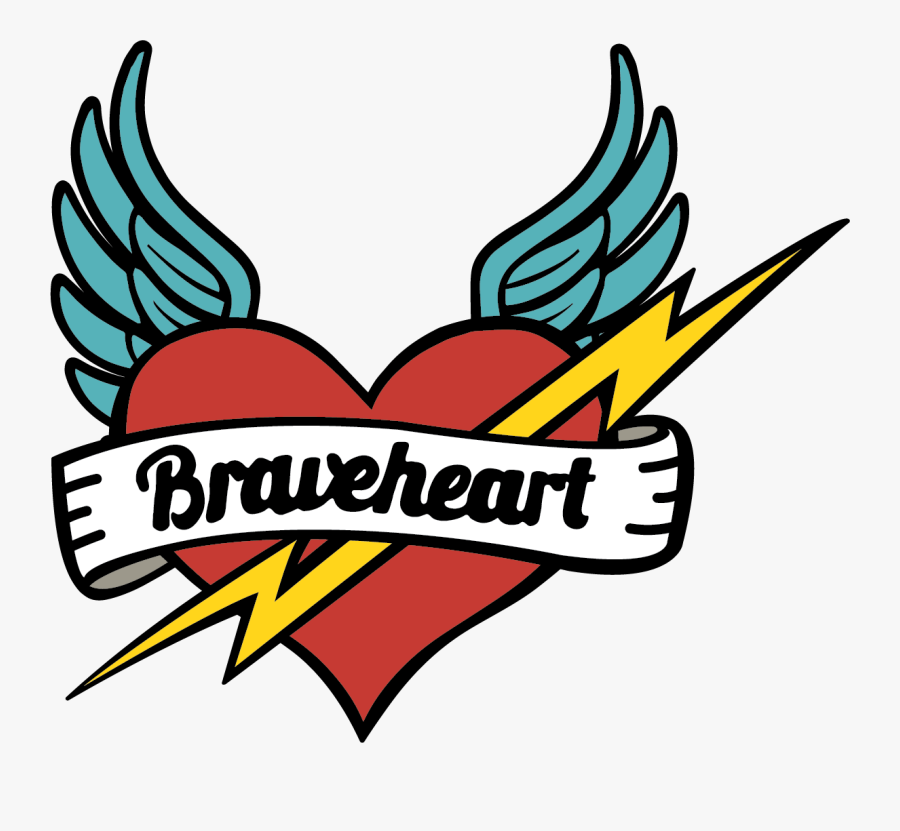 Camp Braveheart Logo - Brave Heart Clip Art, Transparent Clipart