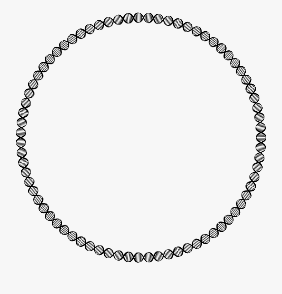 Dna Circle Clip Arts - Dna Strand In A Circle, Transparent Clipart