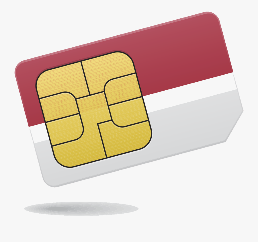Sim Mobile Phone Card Png, Transparent Clipart