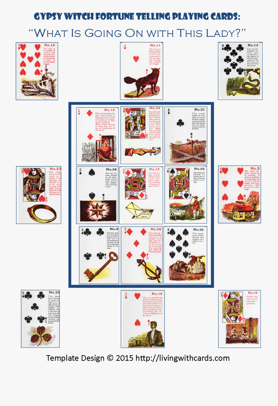 Transparent Deck Of Cards Clipart - Fortune Telling In Playing Cards, Transparent Clipart