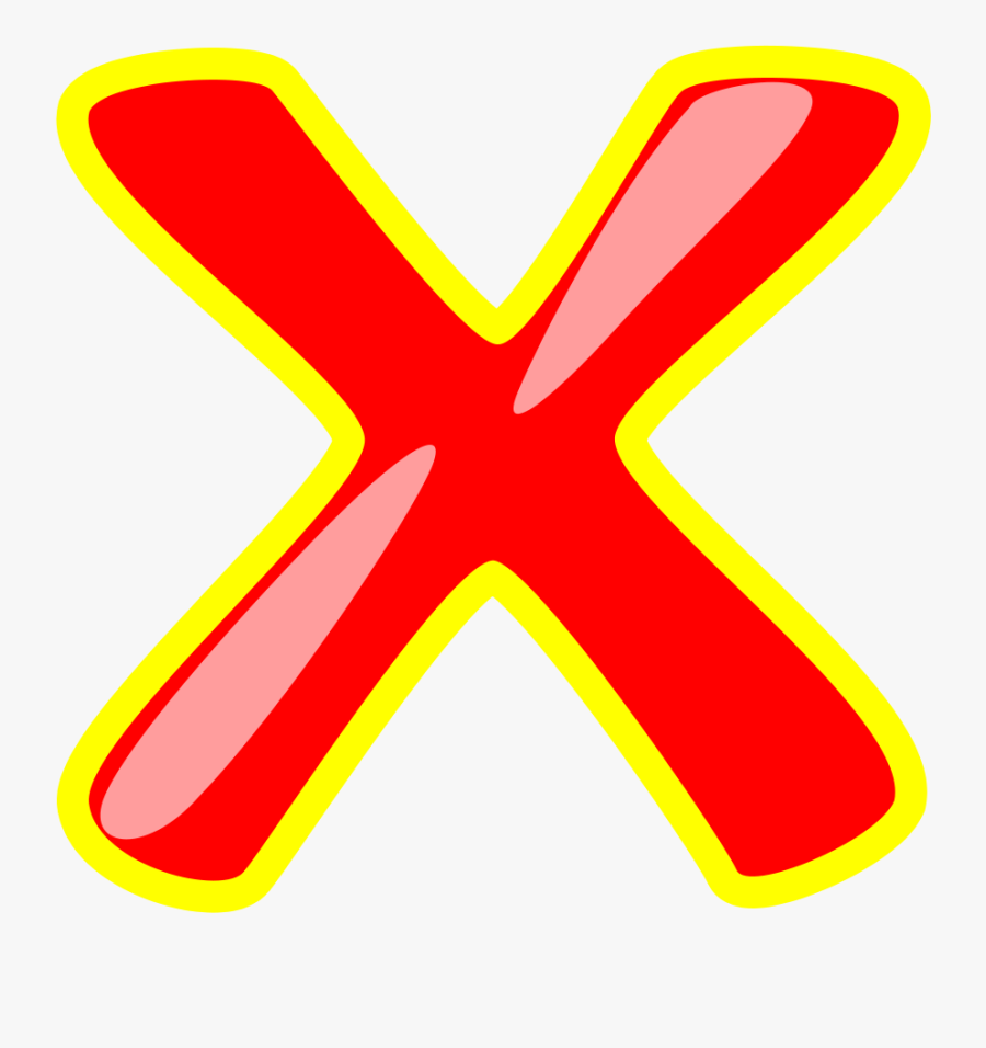 Letter X Clipart, Transparent Clipart