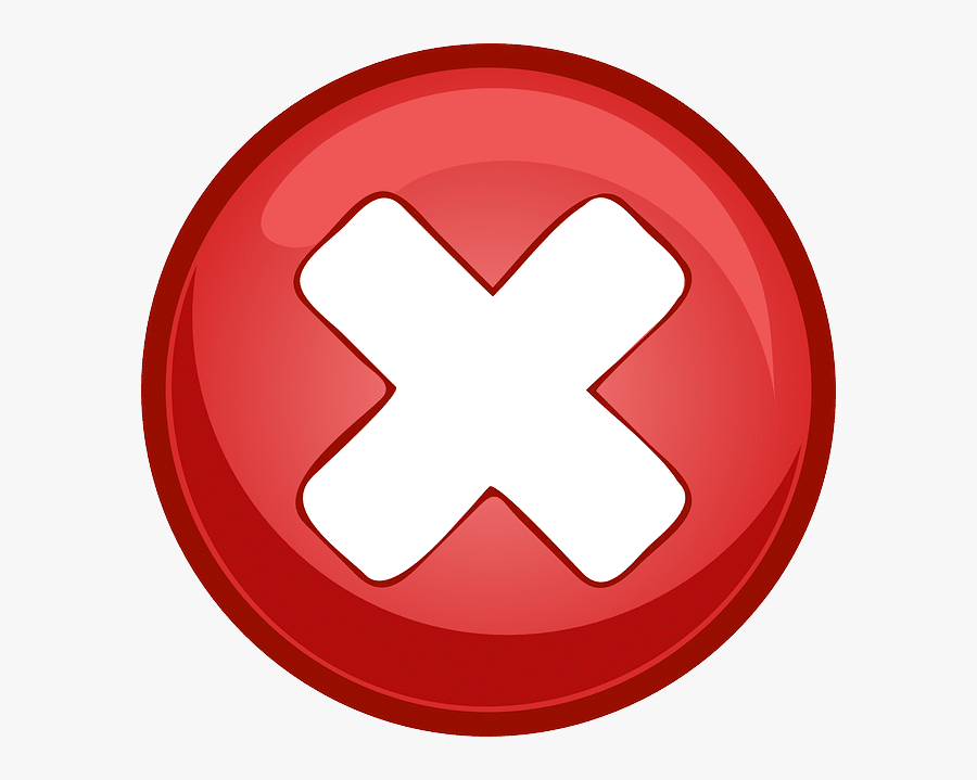 Red Cross In Circle, Transparent Clipart