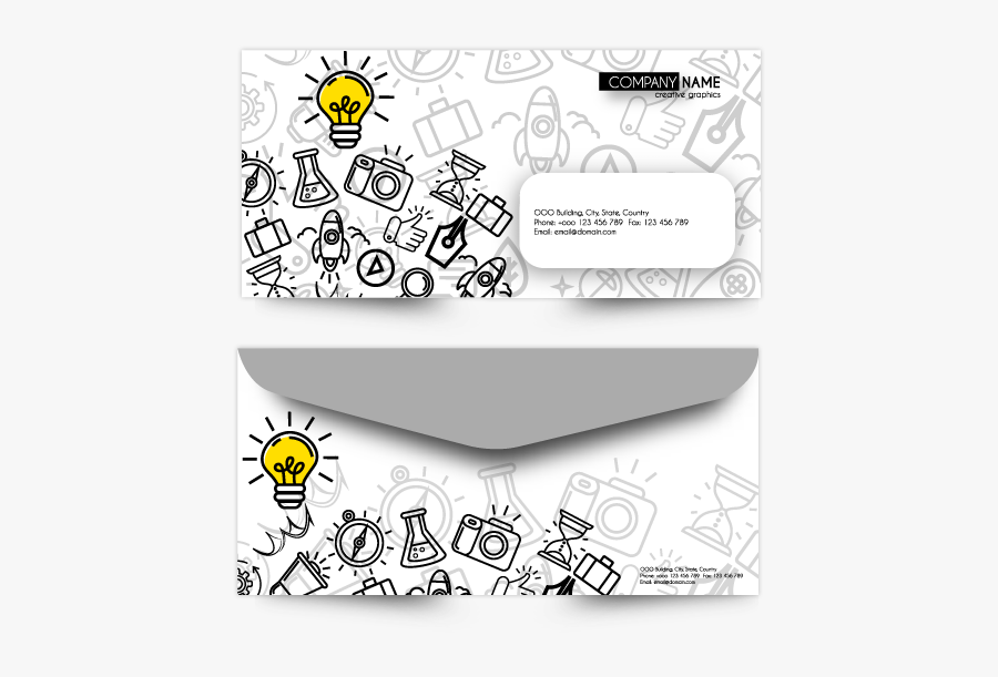 Personalized Envelope Services - Cartoon, Transparent Clipart