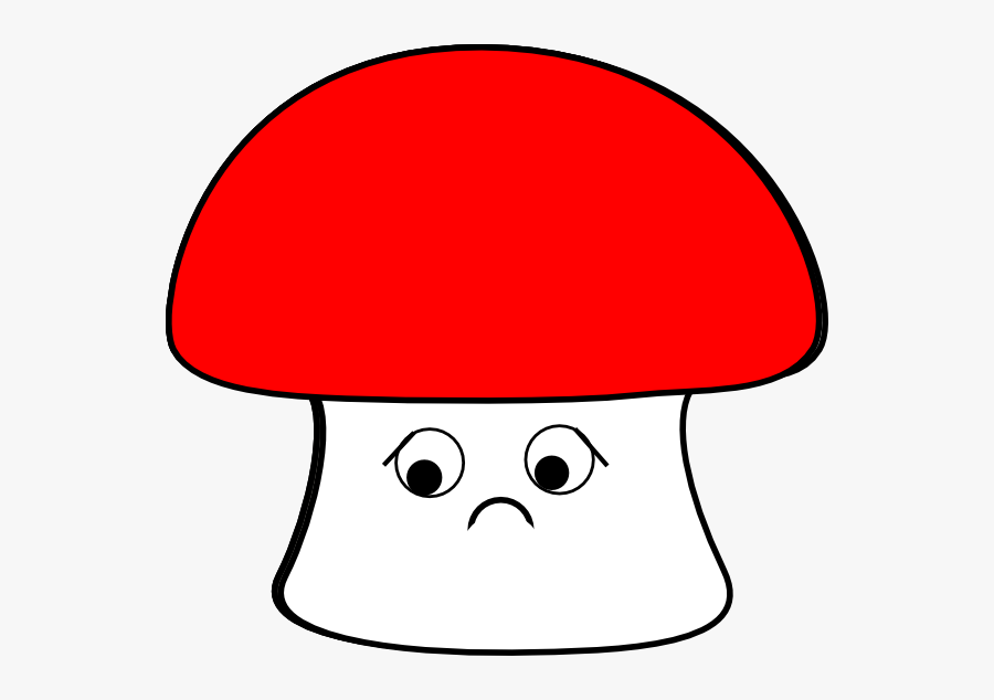 Toadstool With No Spots, Transparent Clipart