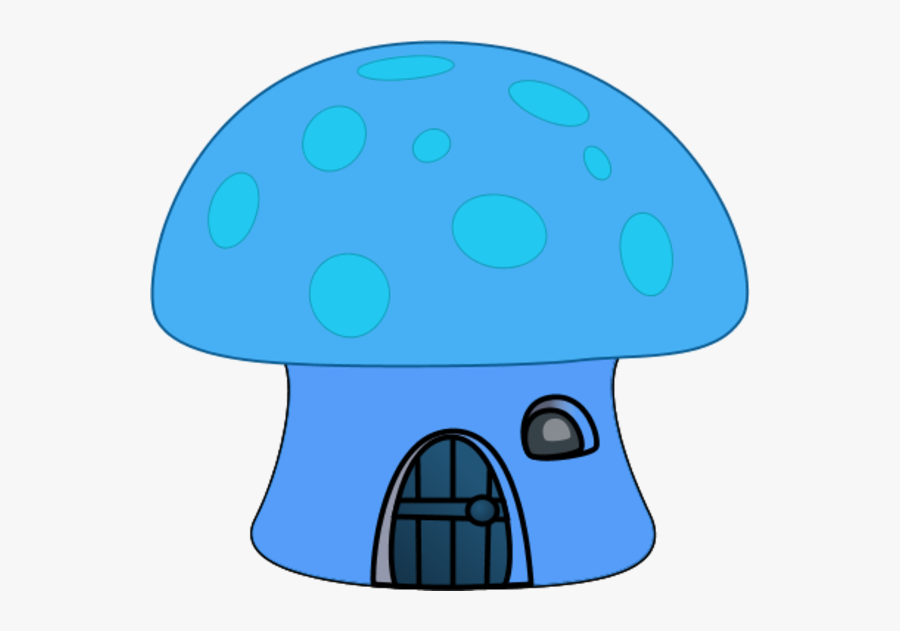 Orange Mushroom House Vector Clip Art - Clipart Mushroom House, Transparent Clipart