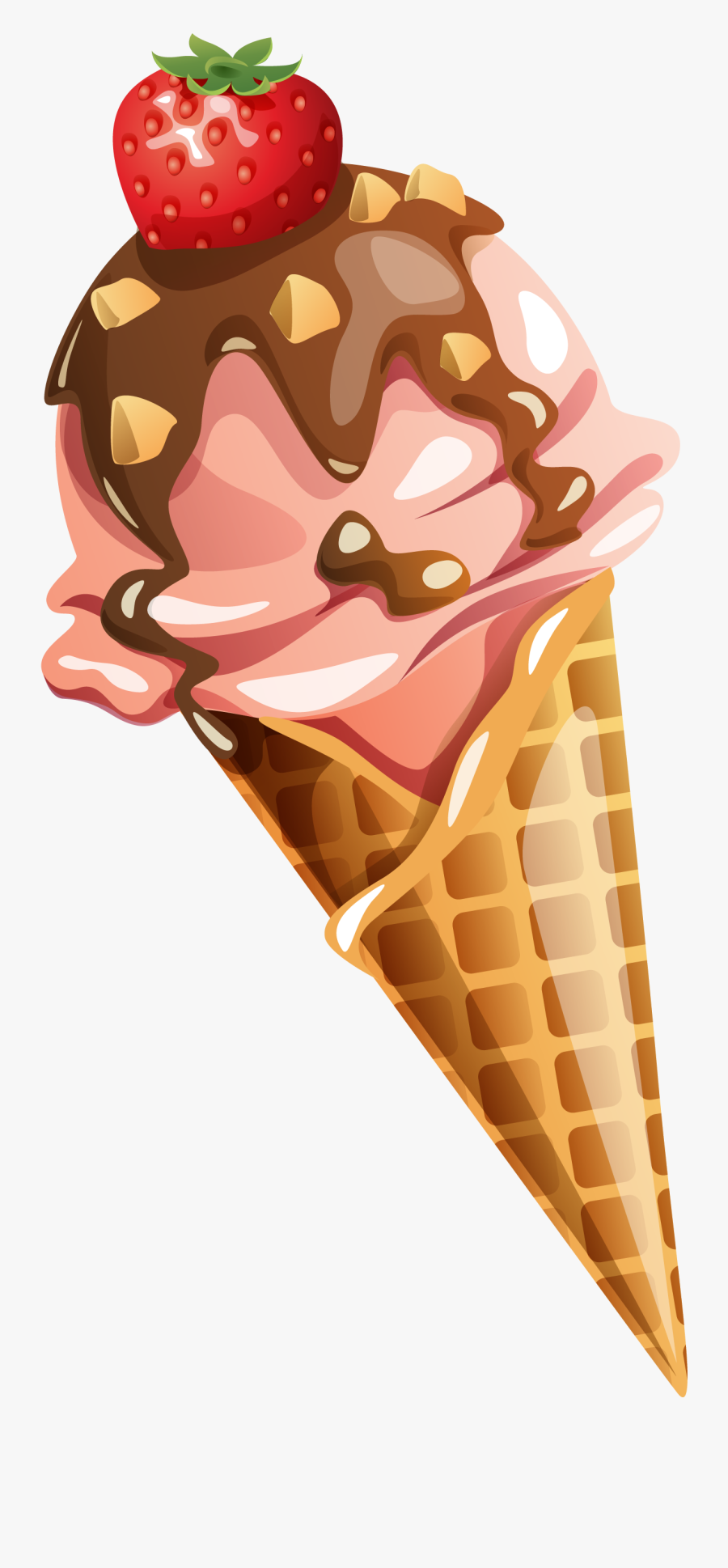 Ice Cream Frutti Di Bosco Euclidean Vector Dessert - Transparent Background Png Ice Cream, Transparent Clipart