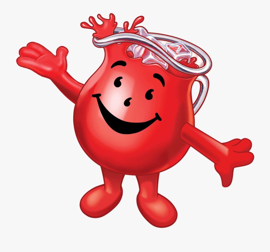 Kool-aid Man Footprints - Kool Aid Man Cartoon, Transparent Clipart