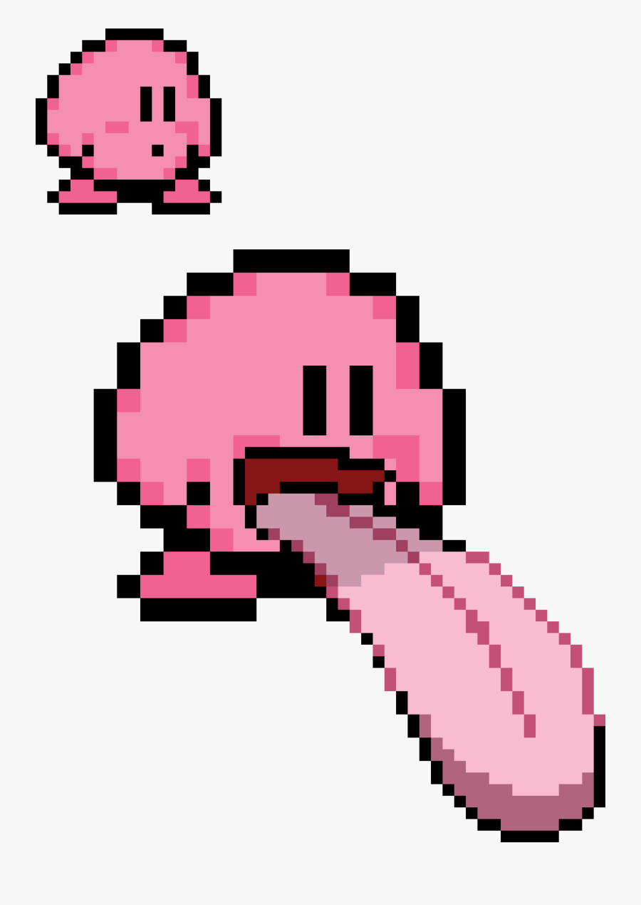 Transparent Kono Dio Da Png - Kirby's Adventure Kirby Sprite, Transparent Clipart