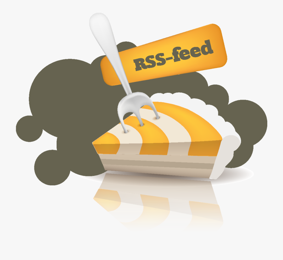 Feed Web Adobe To Cute Dessert Material Clipart - Rss Feed, Transparent Clipart