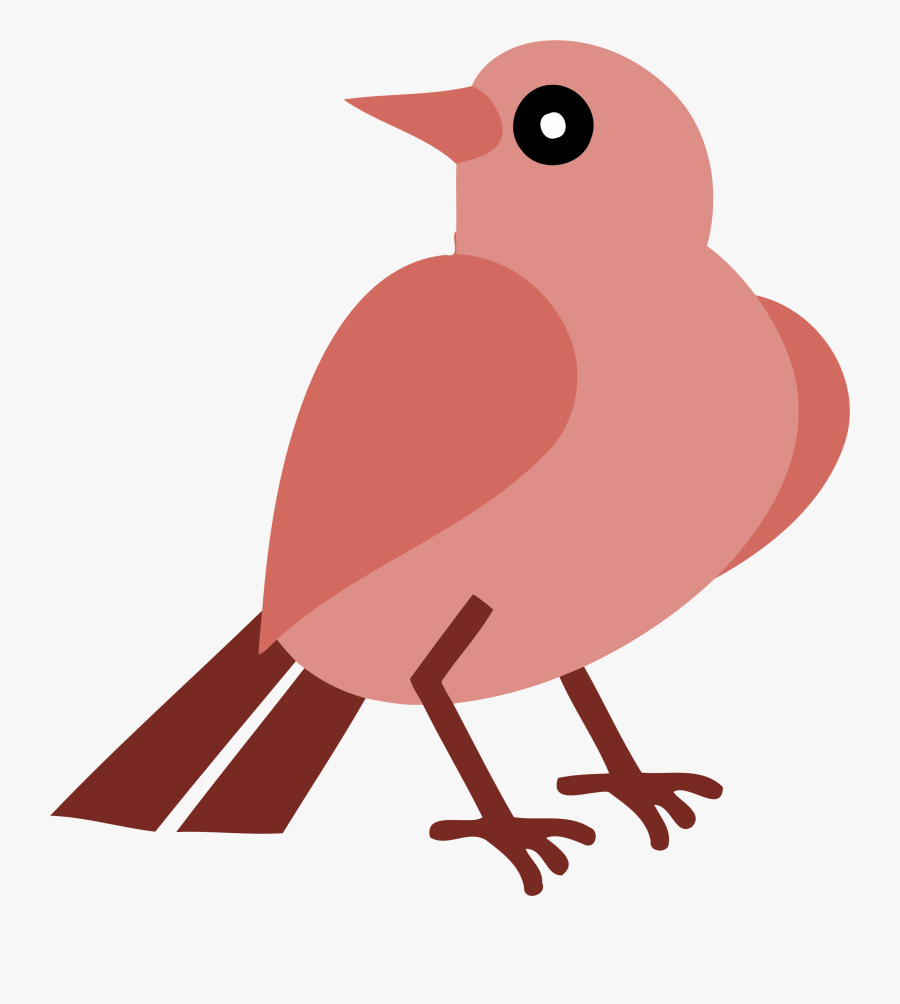 Old World Flycatcher,european Robin,bird - Clip Art, Transparent Clipart