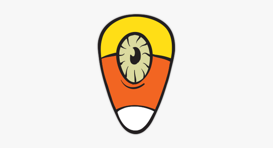 Scaredy Corn Enamel Pin, Transparent Clipart