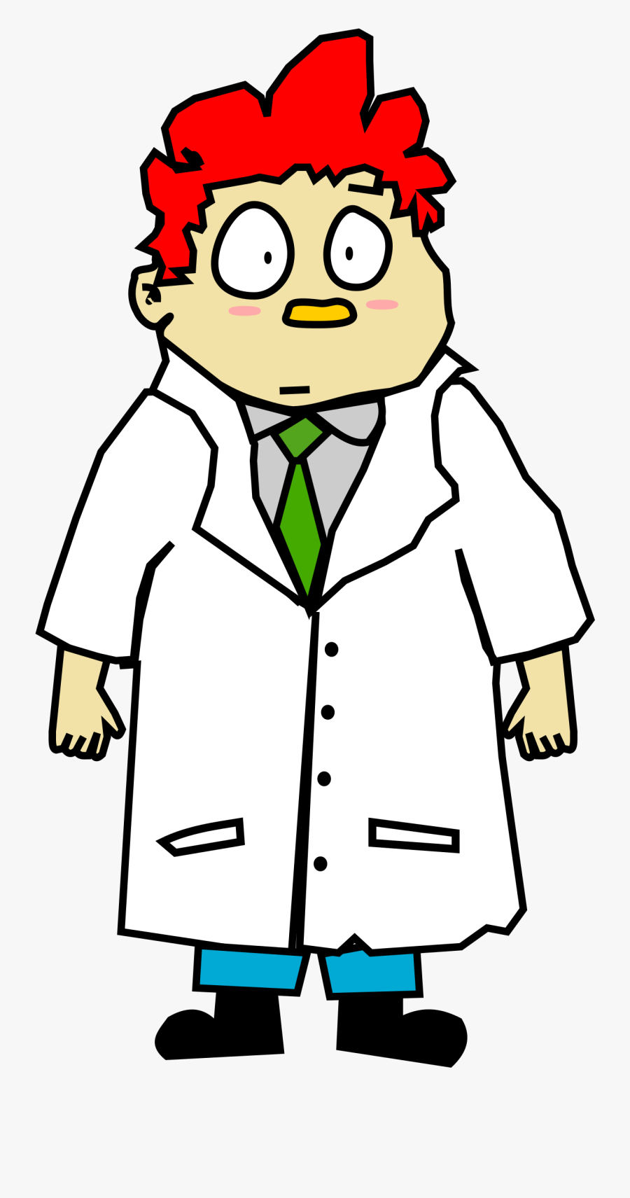 Download-scientist - Cartoon Scientist Image Transparent, Transparent Clipart